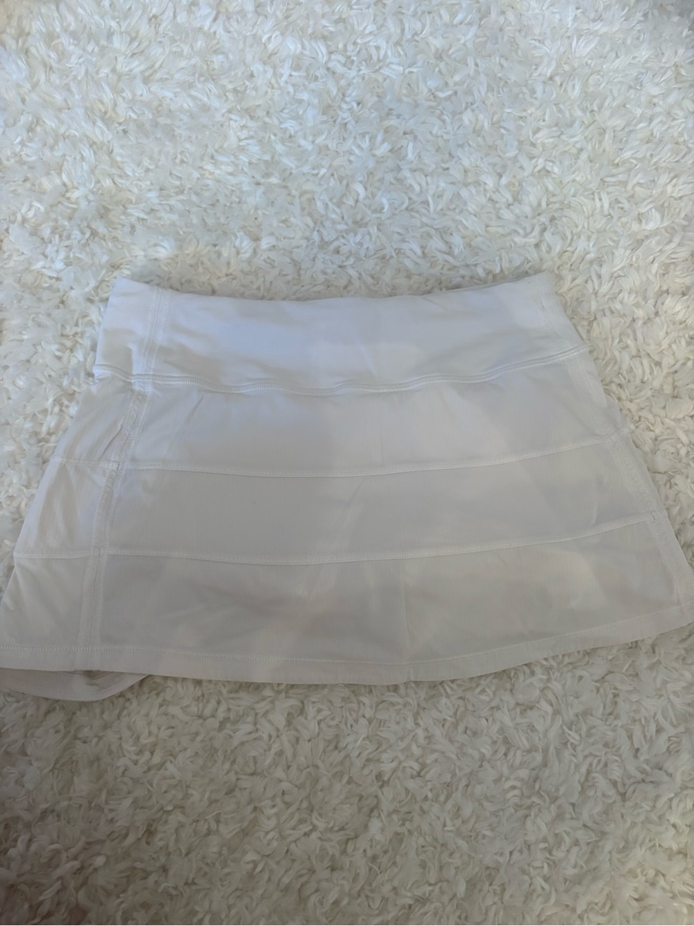 lululemon athletica White Athletic Mini Skirt